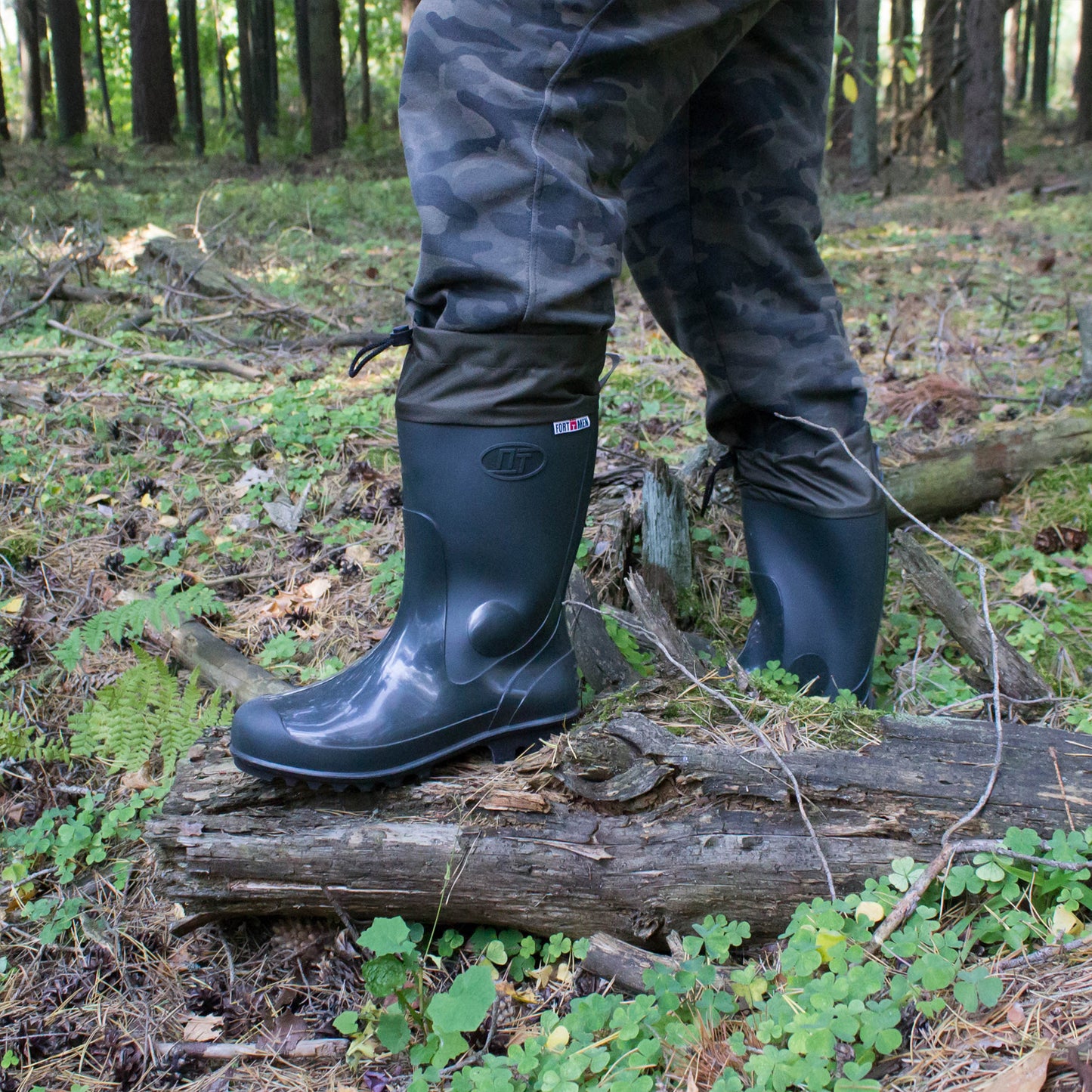 Gummistiefel Herren Stiefel mit Filzeinlage Gr. 41-47 Garten - FortMen