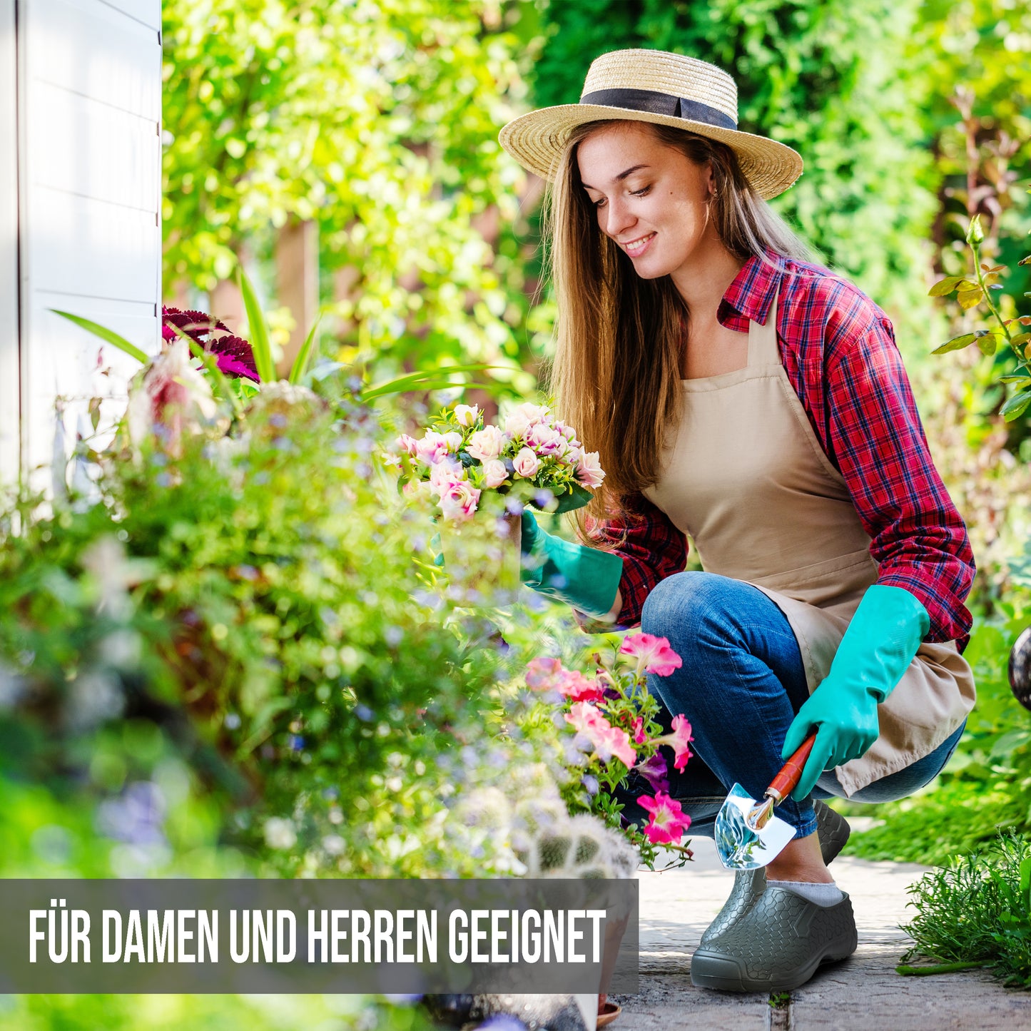 CLIMBR Gartenschuhe Damen und Herren Gartenclogs Gr. 36-47
