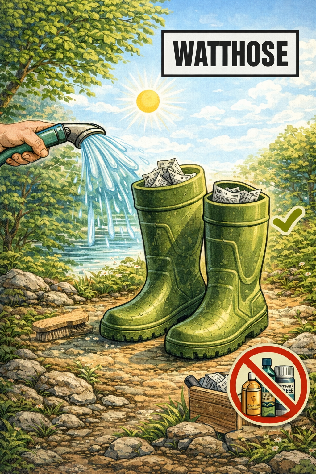 Gummistiefel richtig pflegen – leicht, warm und langlebig