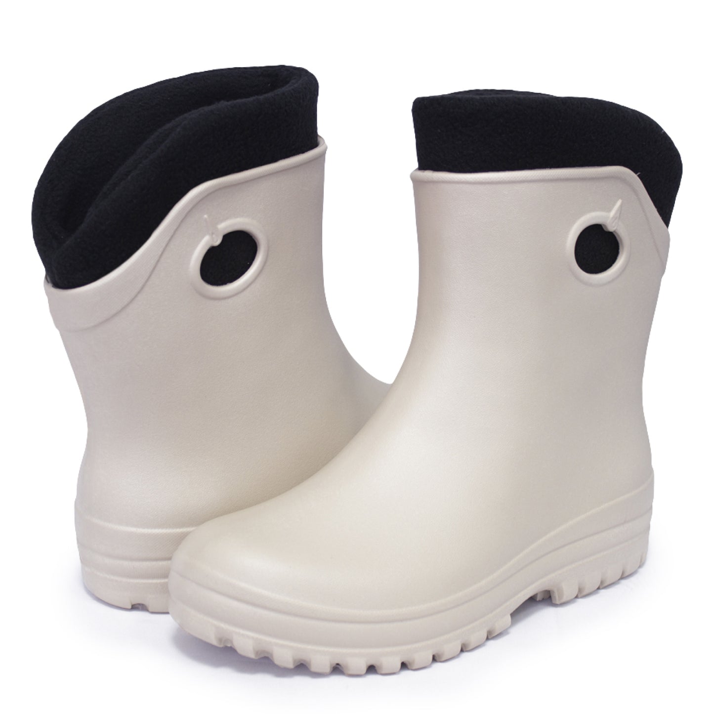 Leichte Gummistiefel Damen Gr. 36-41  gefütterte Regenstiefel