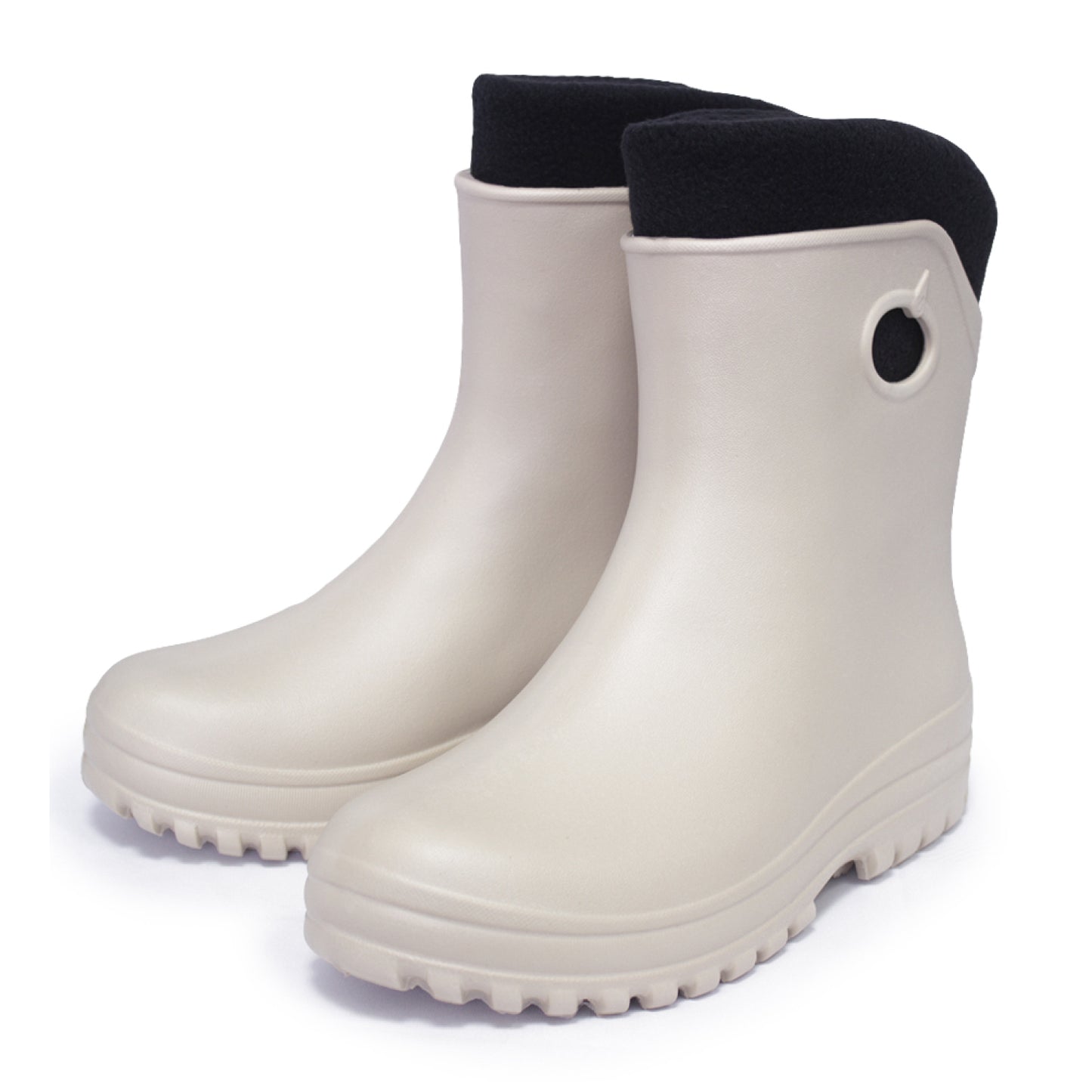 Leichte Gummistiefel Damen Gr. 36-41  gefütterte Regenstiefel