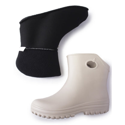 Leichte Gummistiefel Damen Gr. 36-41  gefütterte Regenstiefel