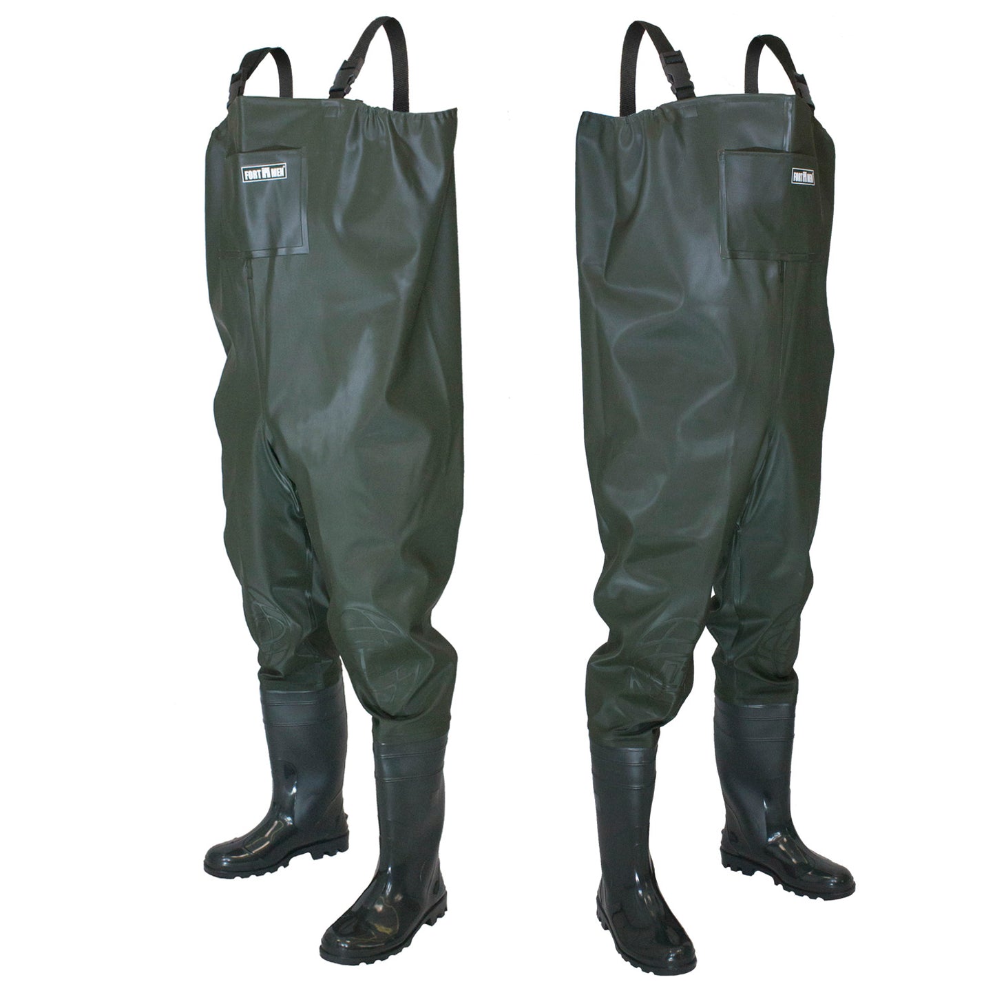 Wathose Herren Anglerhose mit Stiefel Gr 38-47 - FortMen