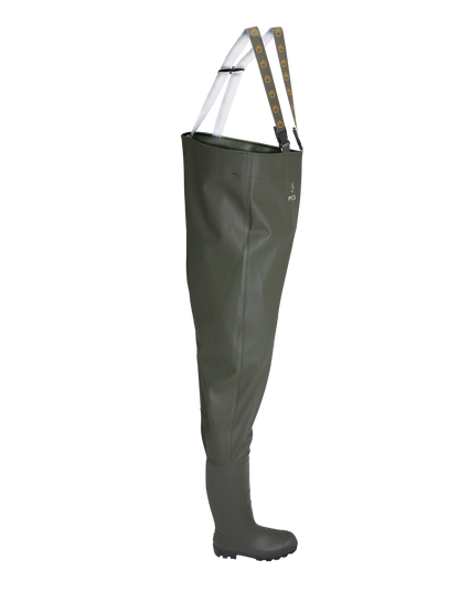 Wathose PROS Damen & Herren Anglerhose Teich Fischer Watthose Gr. 41-47