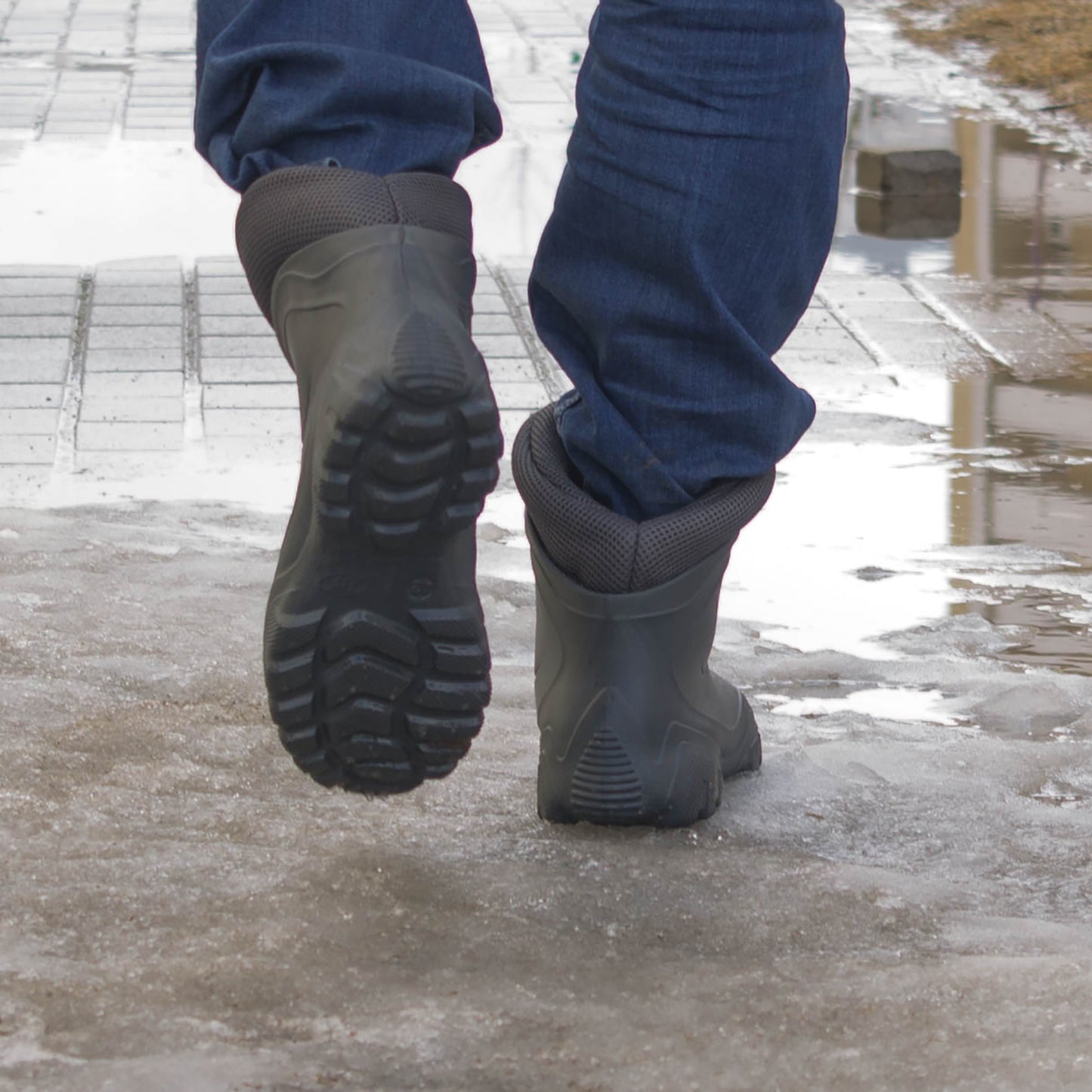 Federleichte Gummistiefel Herren EVA Stiefel Gr 40-46 - FortMen
