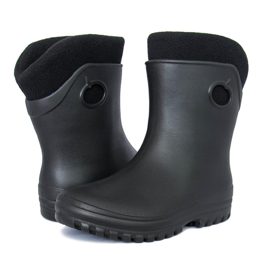 Leichte Gummistiefel Damen Gr. 36-41  gefütterte Regenstiefel