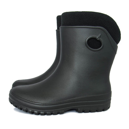 Leichte Gummistiefel Damen Gr. 36-41  gefütterte Regenstiefel