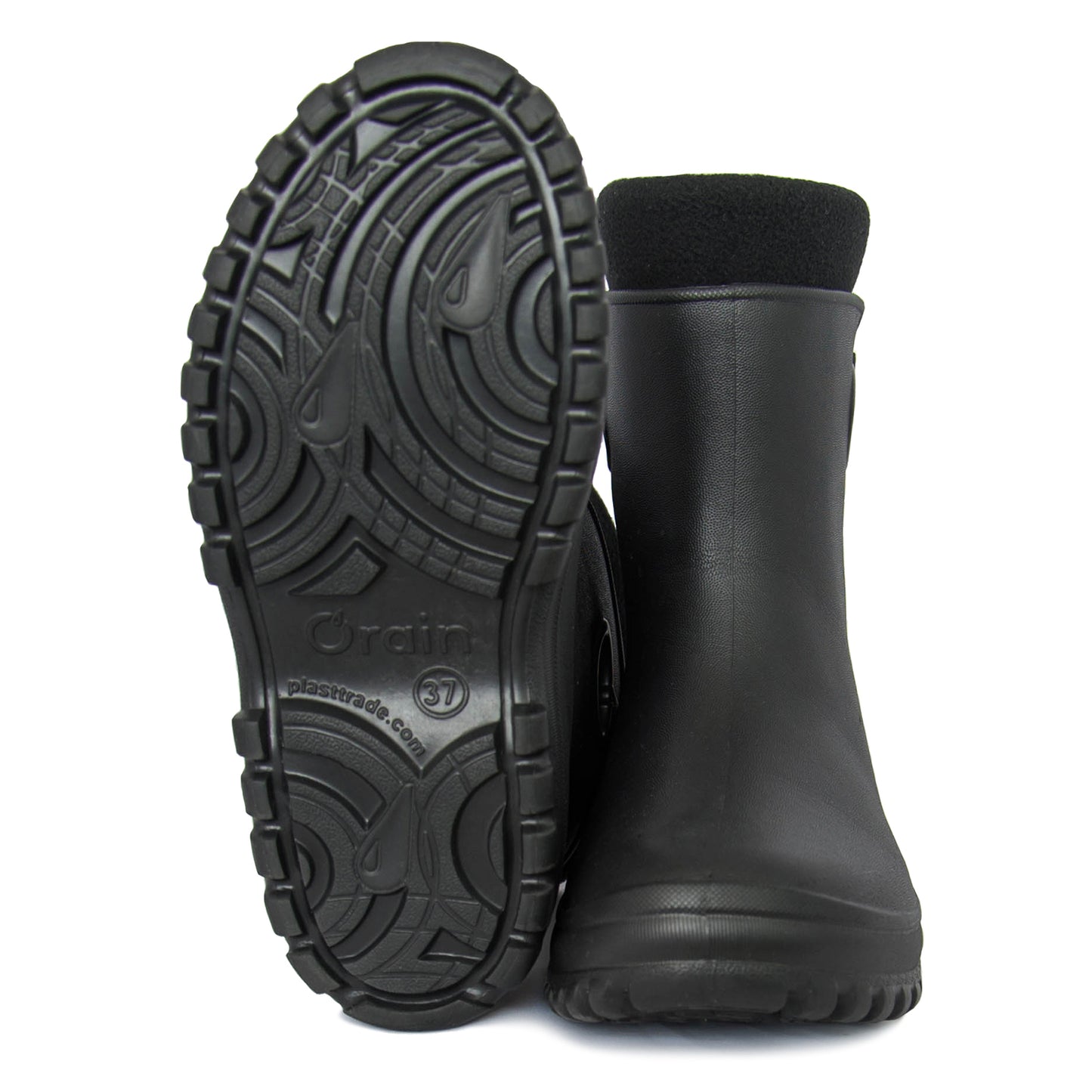 Leichte Gummistiefel Damen Gr. 36-41  gefütterte Regenstiefel