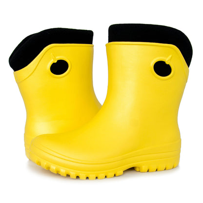 Leichte Gummistiefel Damen Gr. 36-41  gefütterte Regenstiefel