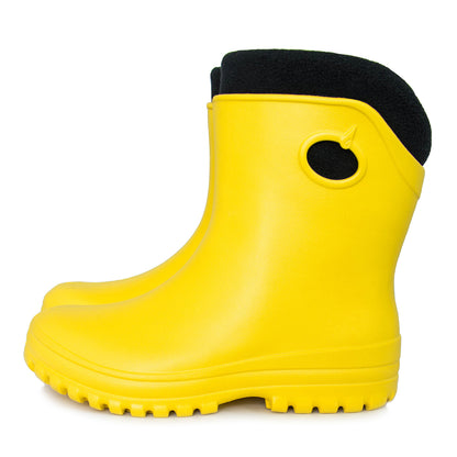 Leichte Gummistiefel Damen Gr. 36-41  gefütterte Regenstiefel