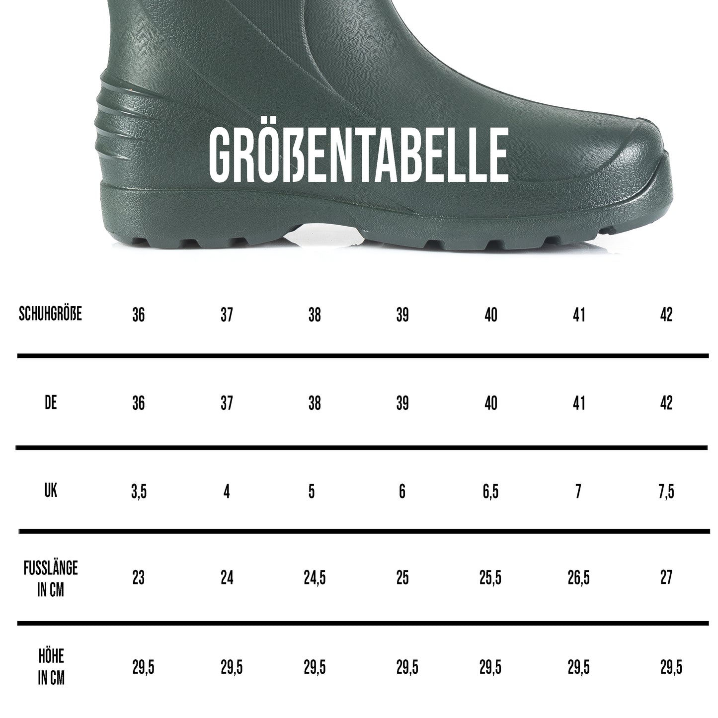 Federleichte Gummistiefel gefütterte Damen Winter Regen Thermo Stiefel Gr 36-42 - CLIMBR®