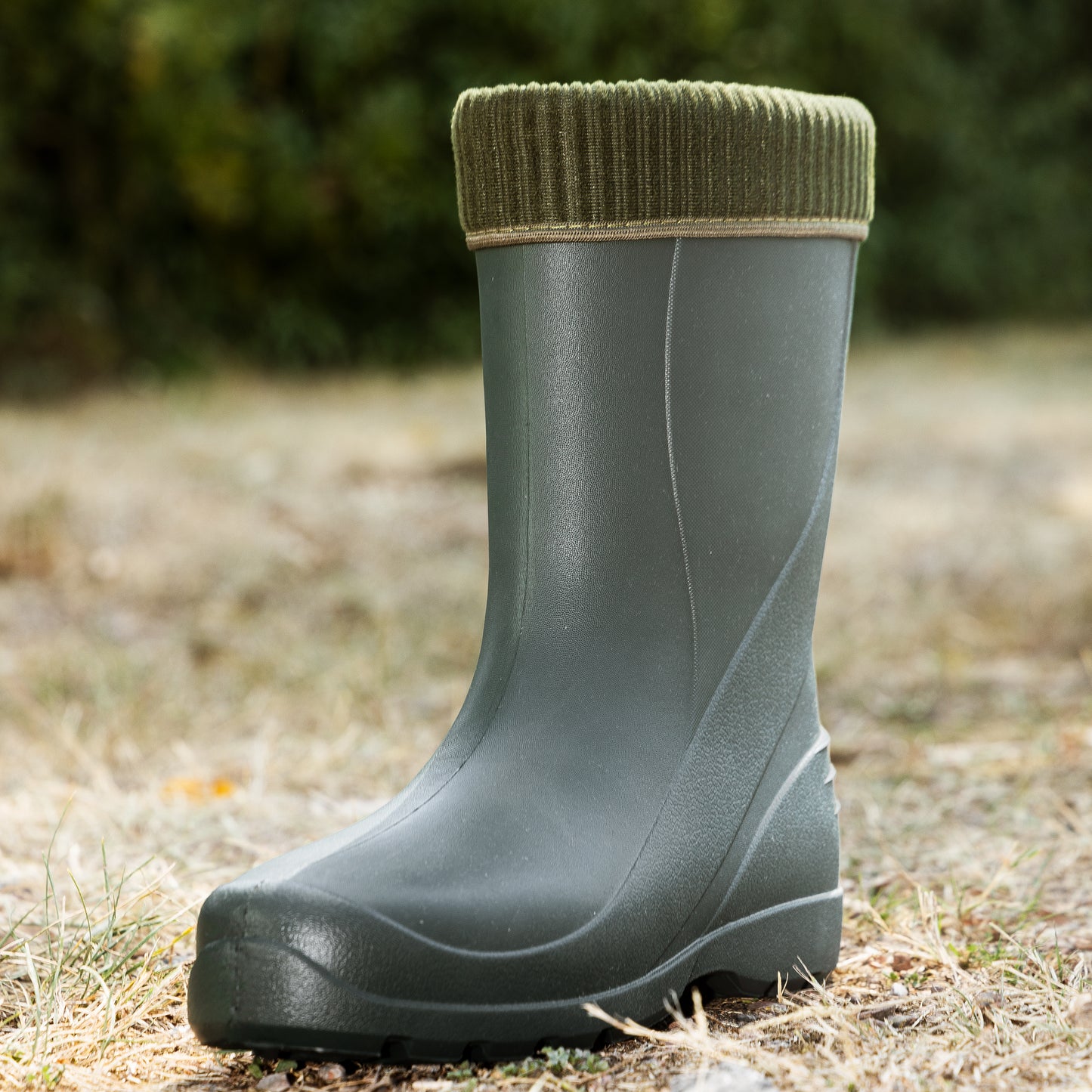 Federleichte Gummistiefel gefütterte Damen Winter Regen Thermo Stiefel Gr 36-42 - CLIMBR®