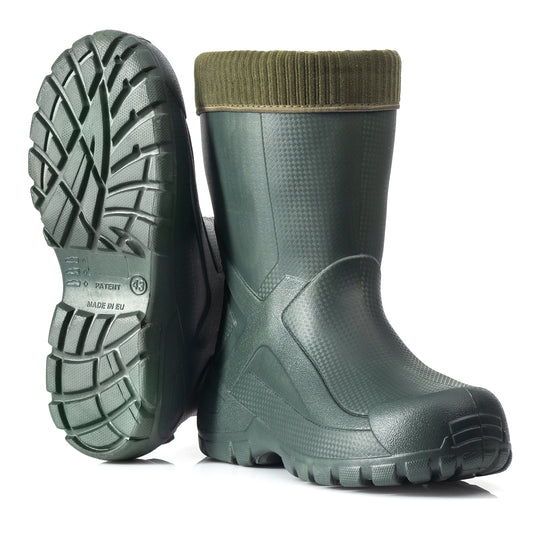 Superleichte gefütterte EVA Gummistiefel Herren Thermo Arbeitsstiefel - CLIMBR®