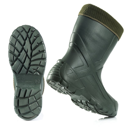 Superleichte gefütterte EVA Gummistiefel Herren Thermo Arbeitsstiefel - CLIMBR®