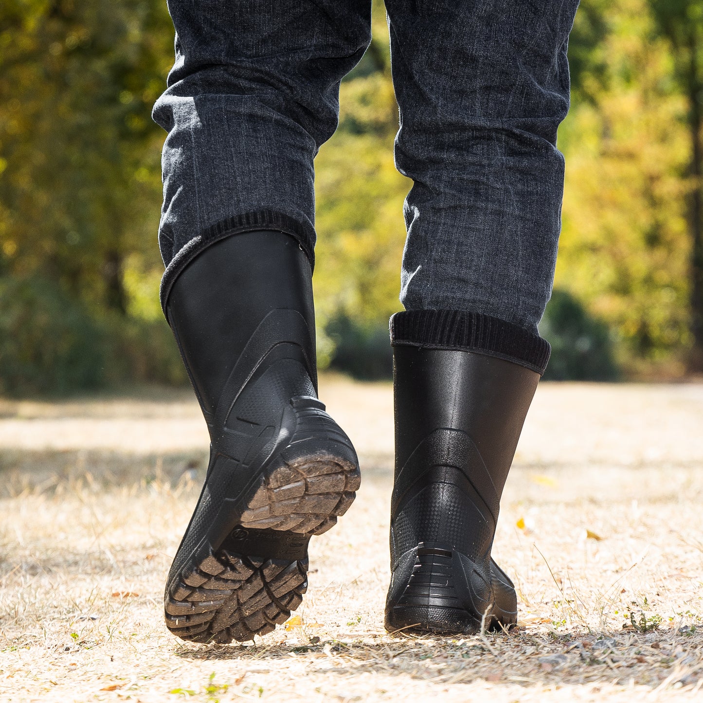 Superleichte gefütterte EVA Gummistiefel Herren Thermo Arbeitsstiefel - CLIMBR®