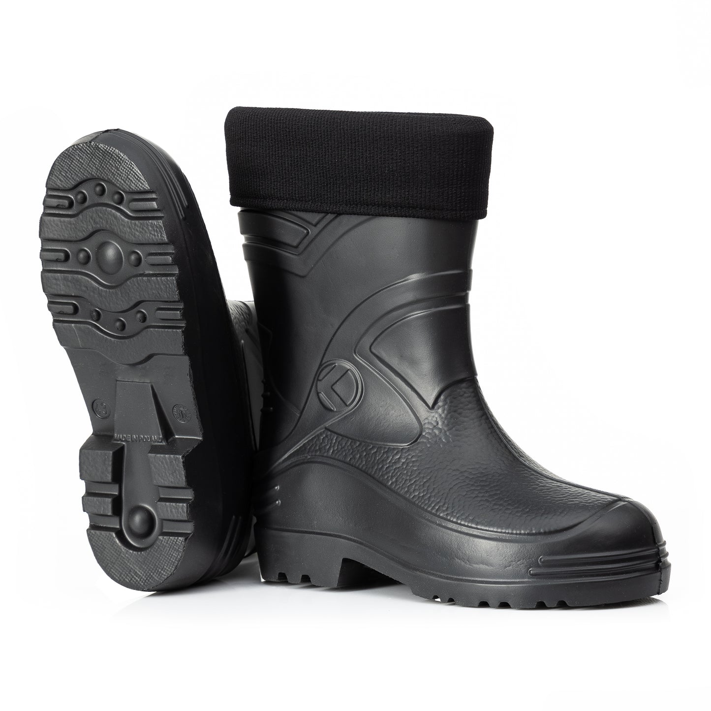 Ultraleichte gefütterte Gummistiefel Herren EVA Gr 40-49 Thermo Winter Arbeit Stiefel - CLIMBR®