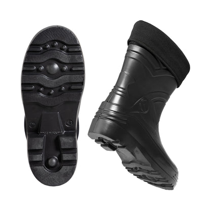 Ultraleichte gefütterte Gummistiefel Herren EVA Gr 40-49 Thermo Winter Arbeit Stiefel - CLIMBR®