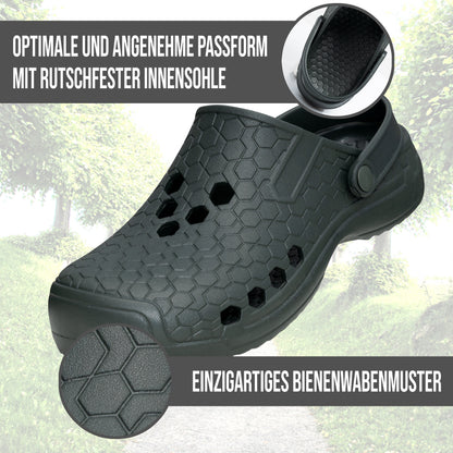 CLIMBR Gartenclogs Damen und Herren Gartenschuhe Gr. 36-47