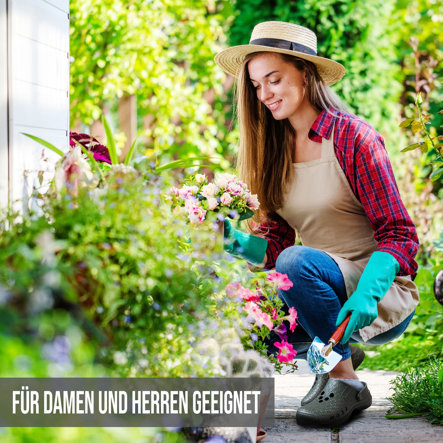 CLIMBR Gartenclogs Damen und Herren Gartenschuhe Gr. 36-47